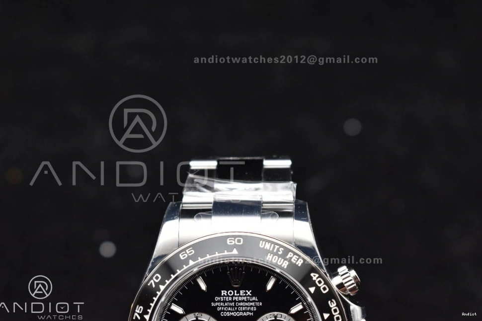 Movement Black 1:1 VS Daytona Dial Steel SBF 126500 Rolex 904L in Factory SL4801 0801